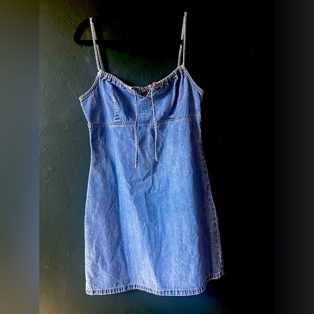 Vintage Y2K Old Navy Denim Dress size 6